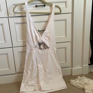 White free people dress